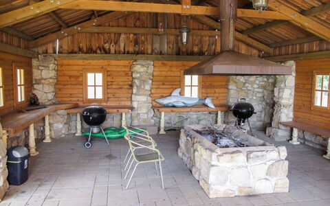 Statek Martínkovice: Pièce, Bâtiment, Faisceau, Propriété, Cabane En Rondins, Maconnerie Four, Chalet, Maison, Bois, Foyer