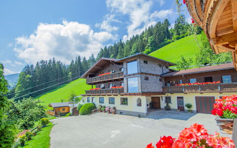 Fügen 450: Plante, Ciel, Nuage, Bâtiment, Fleur, Montagne, Fenêtre, Arbre, Architecture, Loisir