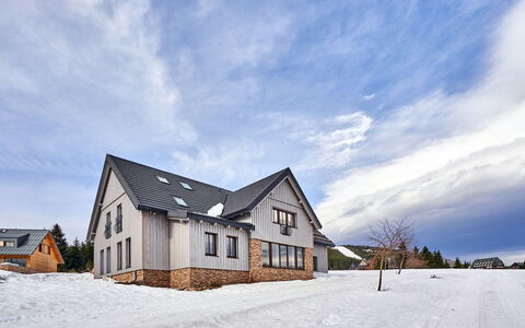Na Pomezkách: Neige, Propriété, Ciel, L'Hiver, Maison, Domicile, Bâtiment, Nuage, Architecture, Zone Rurale