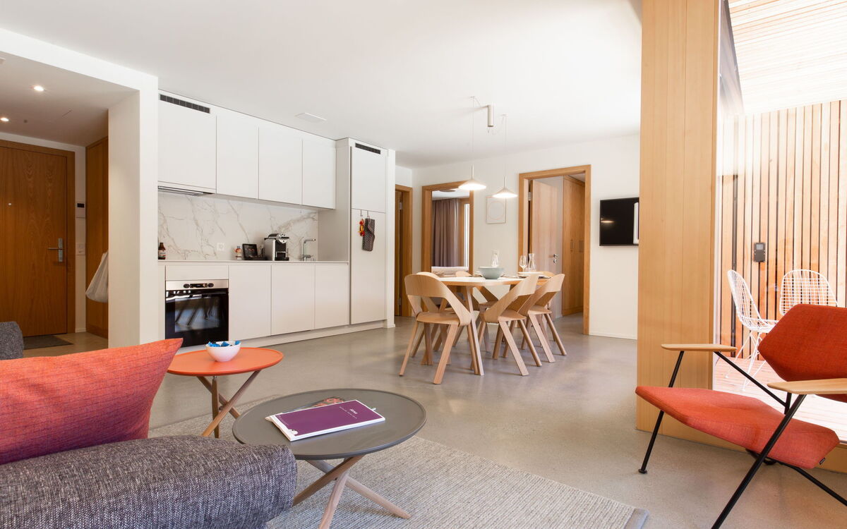 Logement:&nbsp;The Hide Apartments 3.5-zimmer 120.4