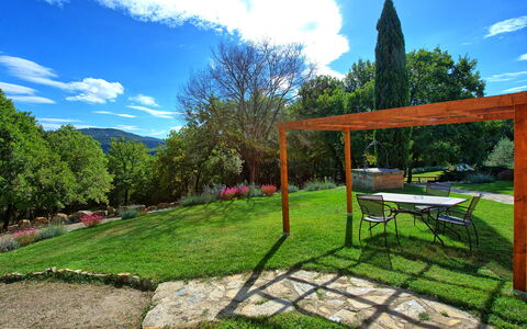 Borgo Mulignone: Paysage Naturel, Propriété, La Nature, Cour, Jardin, Herbe, Immobilier, Arbre, Maison, Aménagement Paysager
