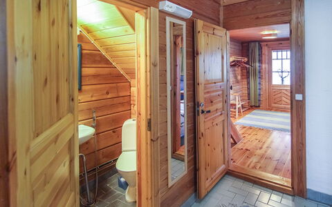 Niinimökki: Arbre, Banque, Maison, Chalet, Lac, Étang, Forêt, Cabane En Rondins