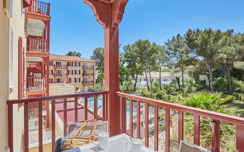 Cavalaire 643: Appartement, Condominium, Balcon, Hôtel