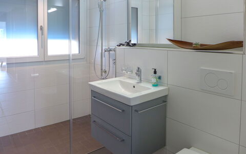 Kandersteg 420: Miroir, Robinet, Évier, Luminaire Plomberie, Lavabo, Bâtiment, Salle De Bains, Armoire De Toilette, Cabinetry