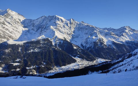 Saint Gervais 535: Ciel, Montagne, Neige, La Nature, Paysage Naturel, Montagnes, Pente, Terrain, Paysage, Gelé