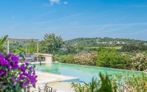 Villa Amelia Ostuni: Piscine, Jardin, Biens, Aménagement Paysager, Eco Hôtel, Hacienda, Villa, Recours, Ville Resort, Arrière-Cour