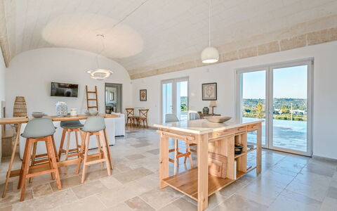 Villa Amelia: Propriété, Pièce, Meubles, Bâtiment, Immobilier, Sol, Design Intérieur, Maison, Plafond, Table