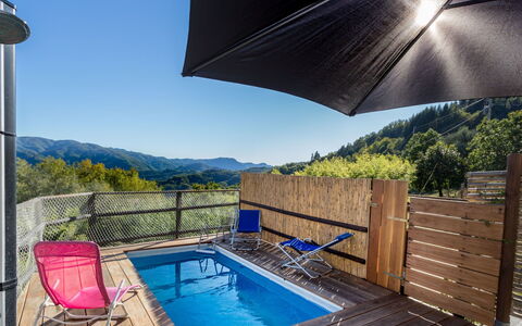 Ciliegi: Propriété, Piscine, Domicile, Maison, Parapluie, Immobilier, Bâtiment, Plate-Forme, Ombre, Loisir