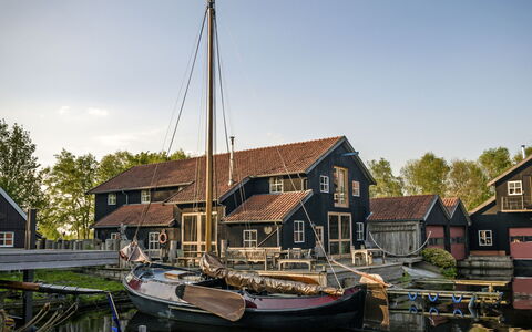 Bungalowpark It Wiid: Ciel, L'Eau, Bateau, Navire, Bâtiment, Bateaux Et Nautique - Materiel Et Fournitures, Plante, Arbre, Bois, Lac