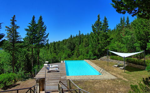 Casa Fioraie: La Nature, Propriété, Piscine, Région Sauvage, Arbre, Montagne, Maison, Vacances, Loisir, Immobilier