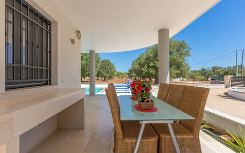 Villa Stella Cadente: Plante, Table, Meubles, Propriété, Pot De Fleur, Bâtiment, Bleu Azur, Ombre, Fleur, Bois