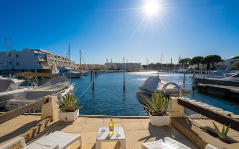 Hélios: Ciel, Marina, Propriété, Port, Mer, Immobilier, Vacances, Port, Voie Navigable, Quai