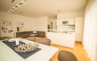 Logement:&nbsp;Für 8 Personen mit Ir-Sauna 10.2