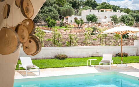 Corte dei Messapi | Sleeps 24: Piscine, Propriété, Loisir, Recours, Immobilier, L'Eau, Vacances, Hacienda, Maison, Herbe