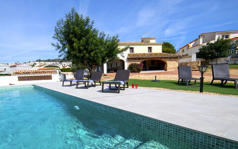 Melchora: Bleu, Piscine, Recours, Biens, Hacienda, Villa, Eco Hôtel, Hôtel, Thermes, Cour