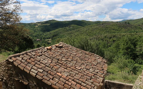 La Volte: Mur, Toit, Arbre, Zone Rurale, Mur De Pierre, Maison, Roche, Ruines, Colline, Montagne