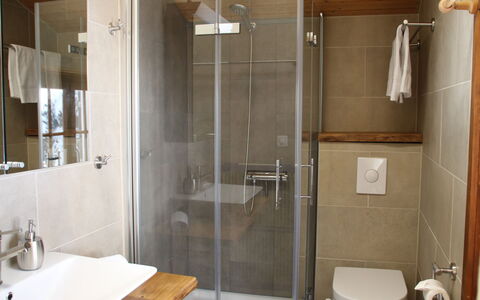 Henri: Propriété, Luminaire Plomberie, Porte De Douche, Évier, Miroir, Robinet, Bâtiment, Salle De Bains, Douche