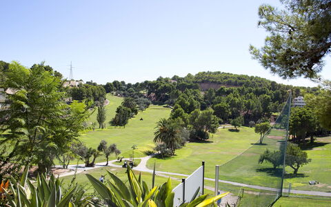 Bernia Golf: Végétation, Jardin Botanique, Jardin, Botanique, Complexe Sportif, Arbre, Herbe, Plantation, Famille Grass, Plante