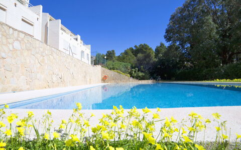 Bernia Golf: Paysage Naturel, La Nature, Bleu, Jour, Propriété, Jaune, Ciel, Bleu Azur, Ressources En Eau, Wildflower