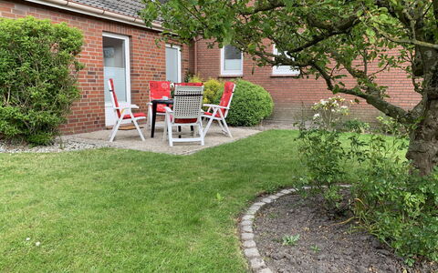 Norddeich 492: Propriété, Cour, Pelouse, Jardin, Arrière-Cour, Herbe, Maison, Immobilier, Zone Résidentielle, Domicile