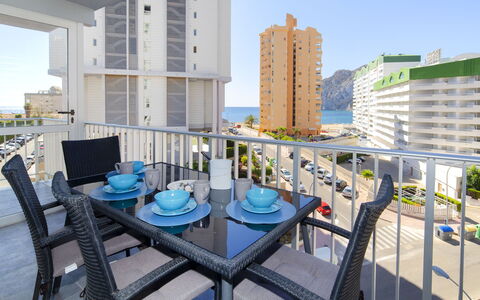 Calpe Calp 472: Propriété, Bâtiment, Condominium, Immobilier, Appartement, Toit, Pièce, Architecture, Usage Mixte, Bloc Tour
