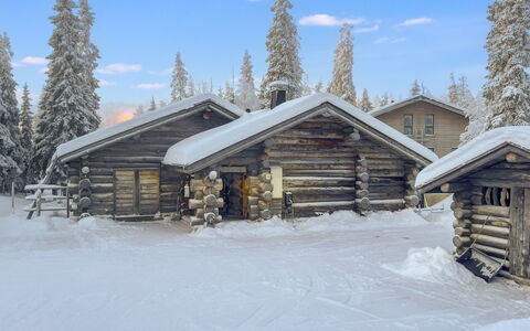 Kelotorppa B: Neige, L'Hiver, Bois, Branche, Toit, Chalet, Maison, Gelé, Domicile, Cabane En Rondins