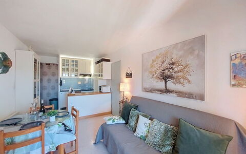 Le Barcarès 410: Meubles, Design Intérieur, Sol, Appartement, Pièce, Sol, Domicile, Plafond, Salon, Canapé