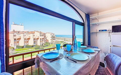 Le Barcarès 430: Appartement, Recours, Balcon, Hôtel, Piscine, Ville Resort, Plage