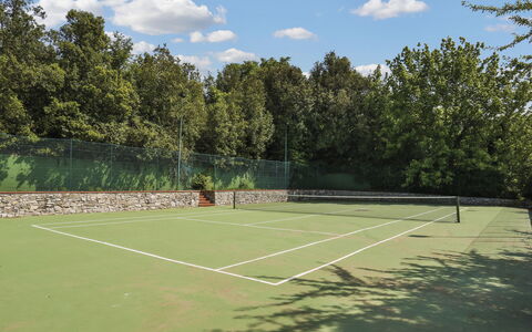 Crespina Lorenzana 100: Nuage, Ciel, Tennis, Plante, Équipement Sportif, Arbre, Court De Tennis, Herbe, Sport Raquette