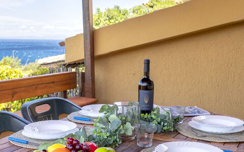 Ginepro: Vaisselle, Table, Ciel, Propriété, Plante, Bouteille, Meubles, Assiette, Vaisselle, Design Intérieur