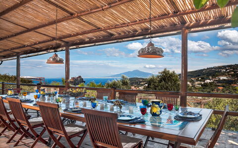 Country Lemonvilla: Ciel, Table, Nuage, Meubles, Propriété, Chaise, Bleu Azur, Plante, Mobilier De Jardin, Vaisselle