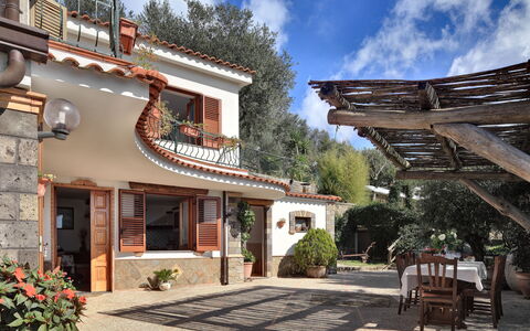 La Villa Dell'olio: Plante, Nuage, Propriété, Ciel, Fenêtre, Bâtiment, Pot De Fleur, Bois, Porte
