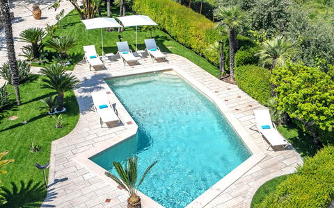 Villa Antonietta: L'Eau, Plante, Piscine, Arbre, Loisir, Ville Resort, Mobilier De Jardin, Immobilier, Paysage, Design Urbain