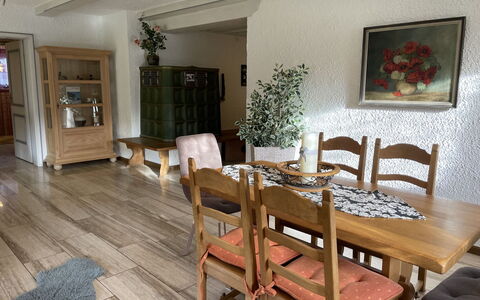 Achentaler Fewo Inkl. Spabereich: Meubles, Propriété, Cadre, Table, Plante, Plante D'Appartement, Bois, Chaise, Fleur, Design Intérieur