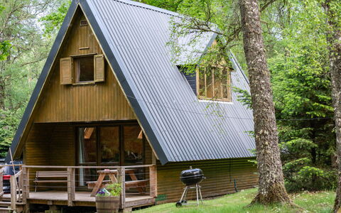Birchwood Cottage: Plante, Bâtiment, Arbre, Maison, Bois, Fenêtre, Architecture, Biome, Suppression Des Plantes Ligneuses, Ombre
