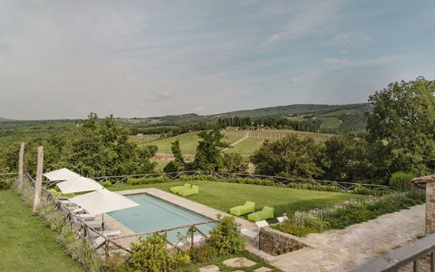 Villa Pianvecchio: Plante, Lot Terre, Piscine, Jardin, Zone Rurale, Arbuste, Cour, Aménagement Paysager, Clôture, Plantation