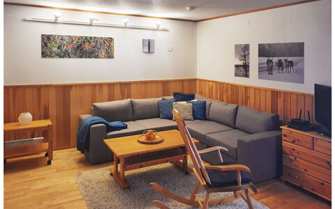 Saariseläntie 8 F 6: Meubles, Sol, Design Intérieur, Canapé, Bois, Sol, Salon, Parquet, Éclairage, Pièce