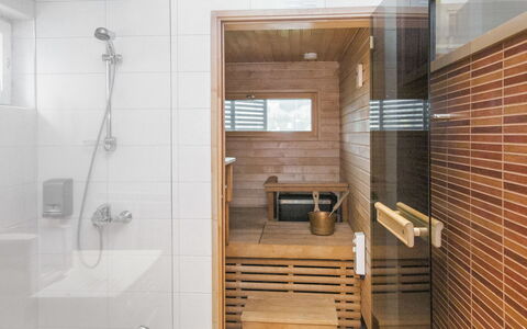 Tahko Spa Suites Orange a 8: Bois, L'Hiver, Neige, Domicile, Chalet, Gelé, Siding, Cabane En Rondins, La Glace