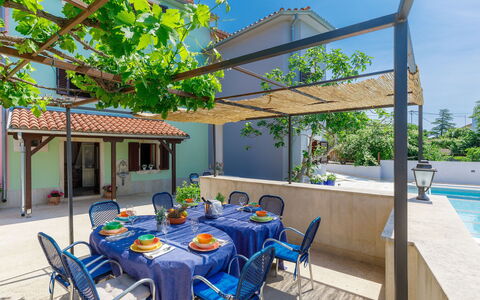 Anita: L'Eau, Plante, Bâtiment, Jour, Propriété, Ciel, Piscine, Bleu Azur, Arbre, Plan D'Eau