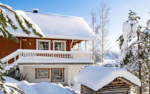 Aurinkoalppi 10B Paritalo: Zone Rurale, Station De Montagne, Village, Chaîne De Montagnes, Vallée, Village De Montagne, Alpes, Eco Hôtel, Balcon, Hôtel