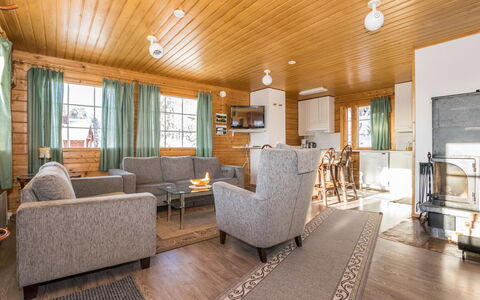 Alppikylä 13A Paritalo: Zone Rurale, Station De Montagne, Village, Chaîne De Montagnes, Vallée, Village De Montagne, Alpes, Eco Hôtel, Balcon, Hôtel