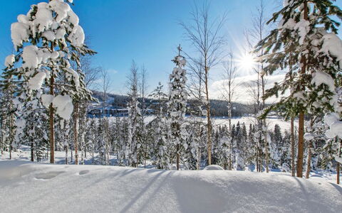 Alppikylä 13B Paritalo: Zone Rurale, Station De Montagne, Village, Chaîne De Montagnes, Vallée, Village De Montagne, Alpes, Eco Hôtel, Balcon, Hôtel