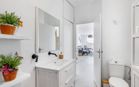 Leonor: Plante, Pot De Fleur, Blanc, Plante D'Appartement, Bâtiment, Évier, Salle De Bains, Design Intérieur, Bois, Sol