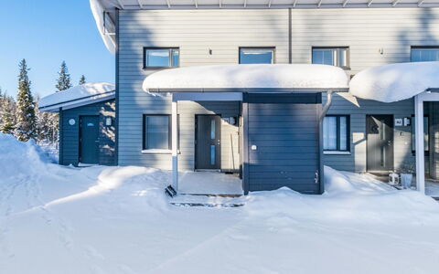 Skivillas 78 Ukkohalla (1): Zone Rurale, Station De Montagne, Village, Chaîne De Montagnes, Vallée, Village De Montagne, Alpes, Eco Hôtel, Balcon, Hôtel