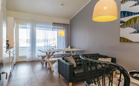 Skivillas 78 Ukkohalla (1): Zone Rurale, Station De Montagne, Village, Chaîne De Montagnes, Vallée, Village De Montagne, Alpes, Eco Hôtel, Balcon, Hôtel