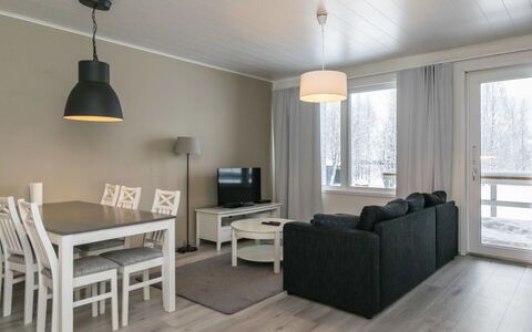 Skivillas Paljakka 3. (2Mh): Zone Rurale, Station De Montagne, Village, Chaîne De Montagnes, Vallée, Village De Montagne, Alpes, Eco Hôtel, Balcon, Hôtel
