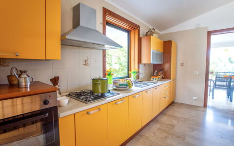 La Vela: Cabinetry, Comptoir, Evier, Propriété, Meubles, Robinet, Appareil De Cuisine, Bâtiment, Cuisinière, Cuisine