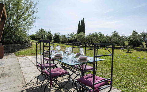 Casina Dell'acquaborra: Meubles, Mobilier De Jardin, Table, Tableau De Plein Air, Jardin, Chaise, Pelouse, Cour, Parc, Table Cuisine Et Salle A Manger