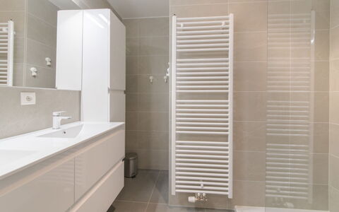 Bredene 733: Robinet, Évier, Armoire De Toilette, Luminaire Plomberie, Miroir, Cabinetry, Bâtiment, Lavabo, Comptoir