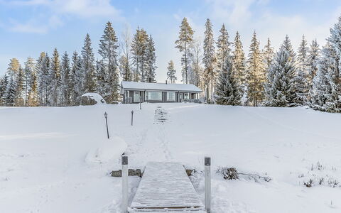 Eerola: Neige, L'Hiver, Branche, Gelé, Domicile, Chalet, Brindille, Mélèze, Pente